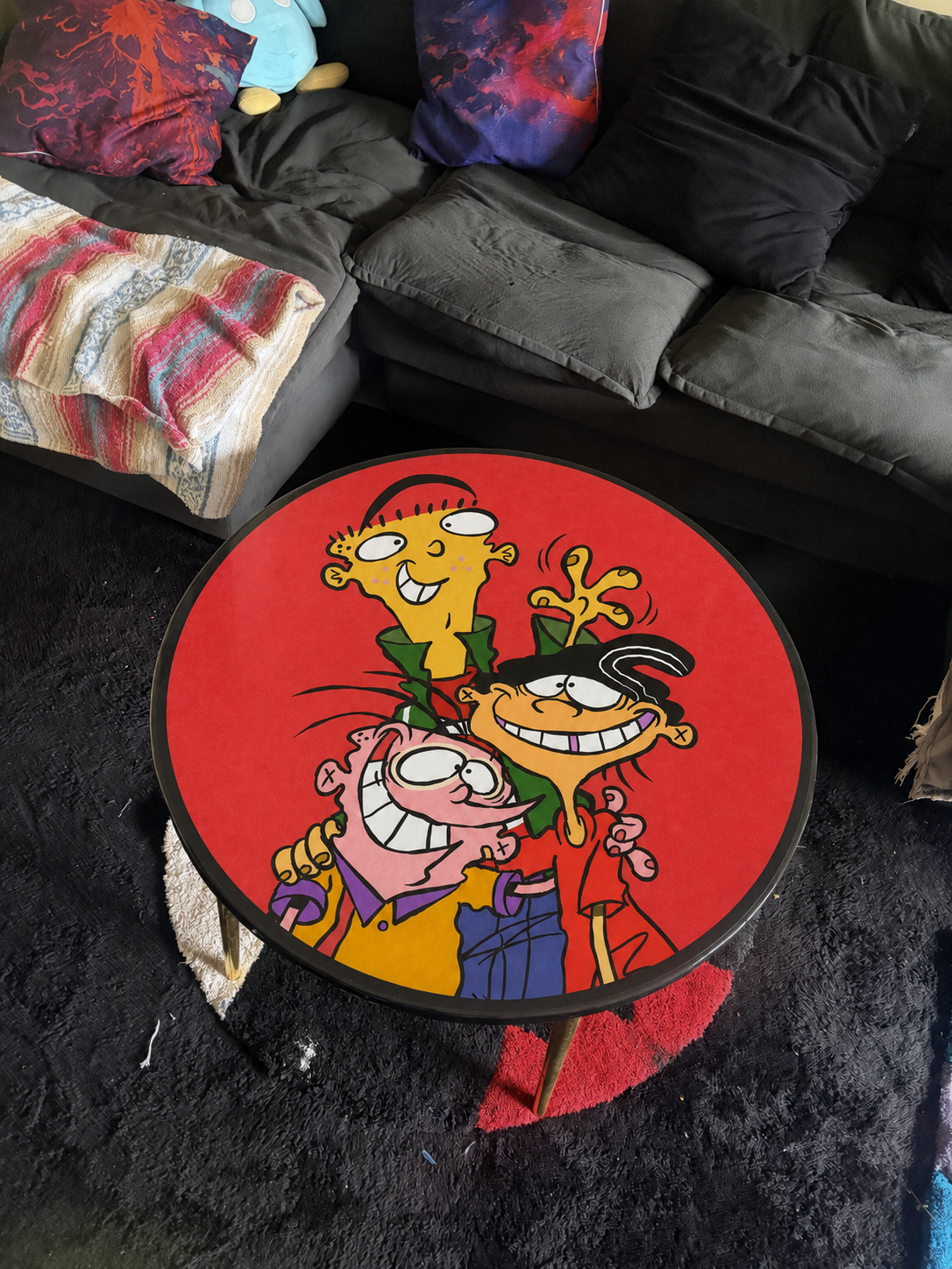 ed edd n eddy (32 inch Round Coffee Table)