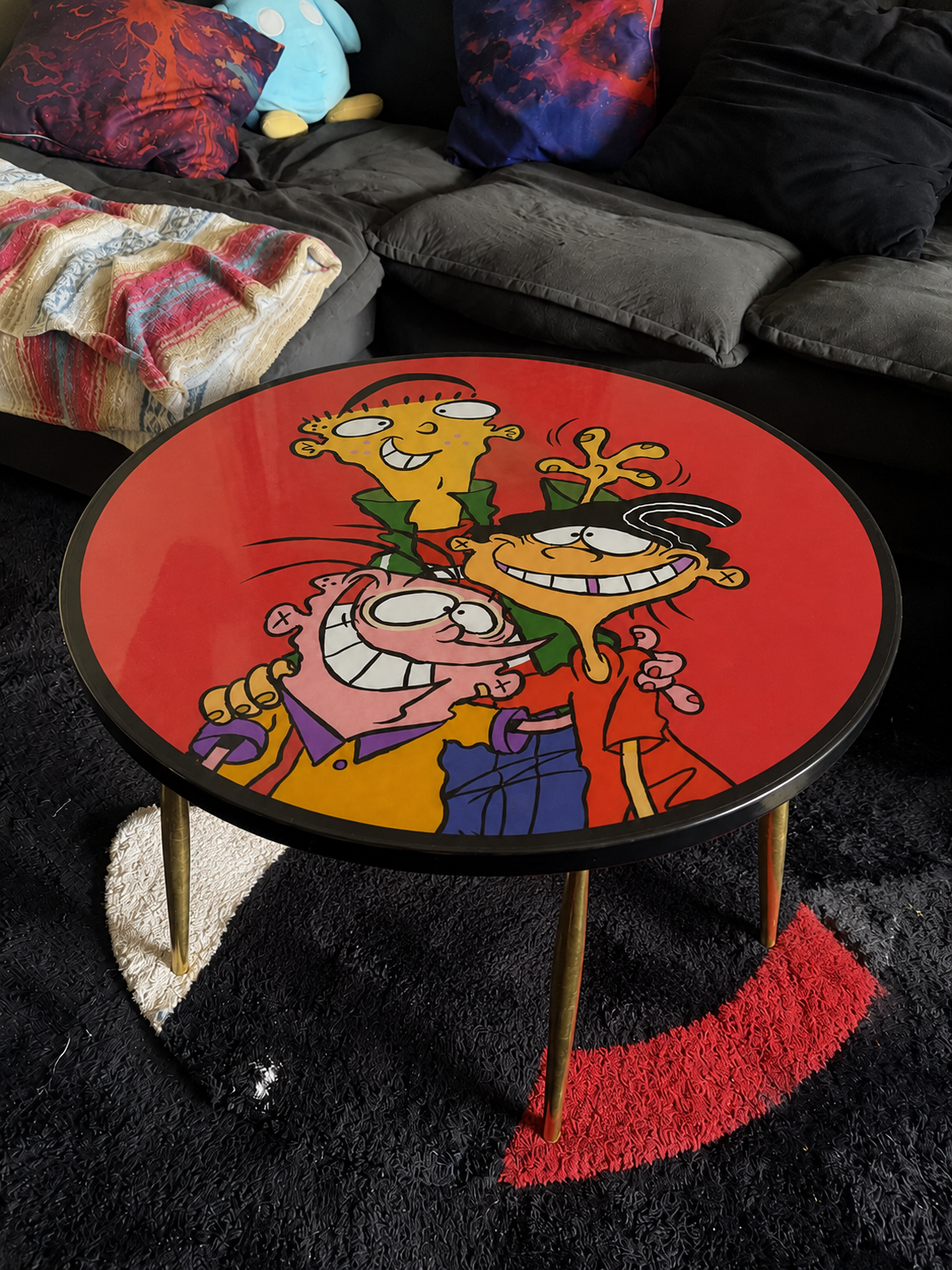 ed edd n eddy (32 inch Round Coffee Table)