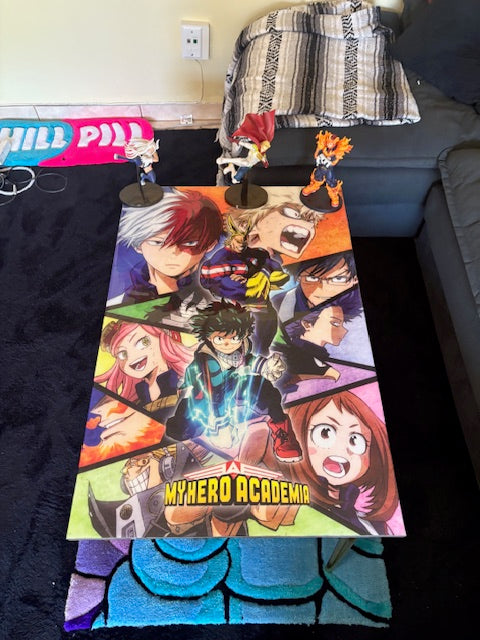My Hero Acedamia Square Coffee Table