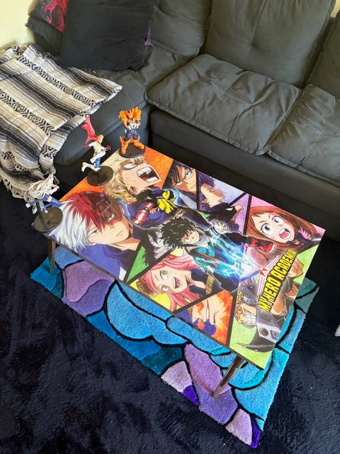 My Hero Acedamia Square Coffee Table