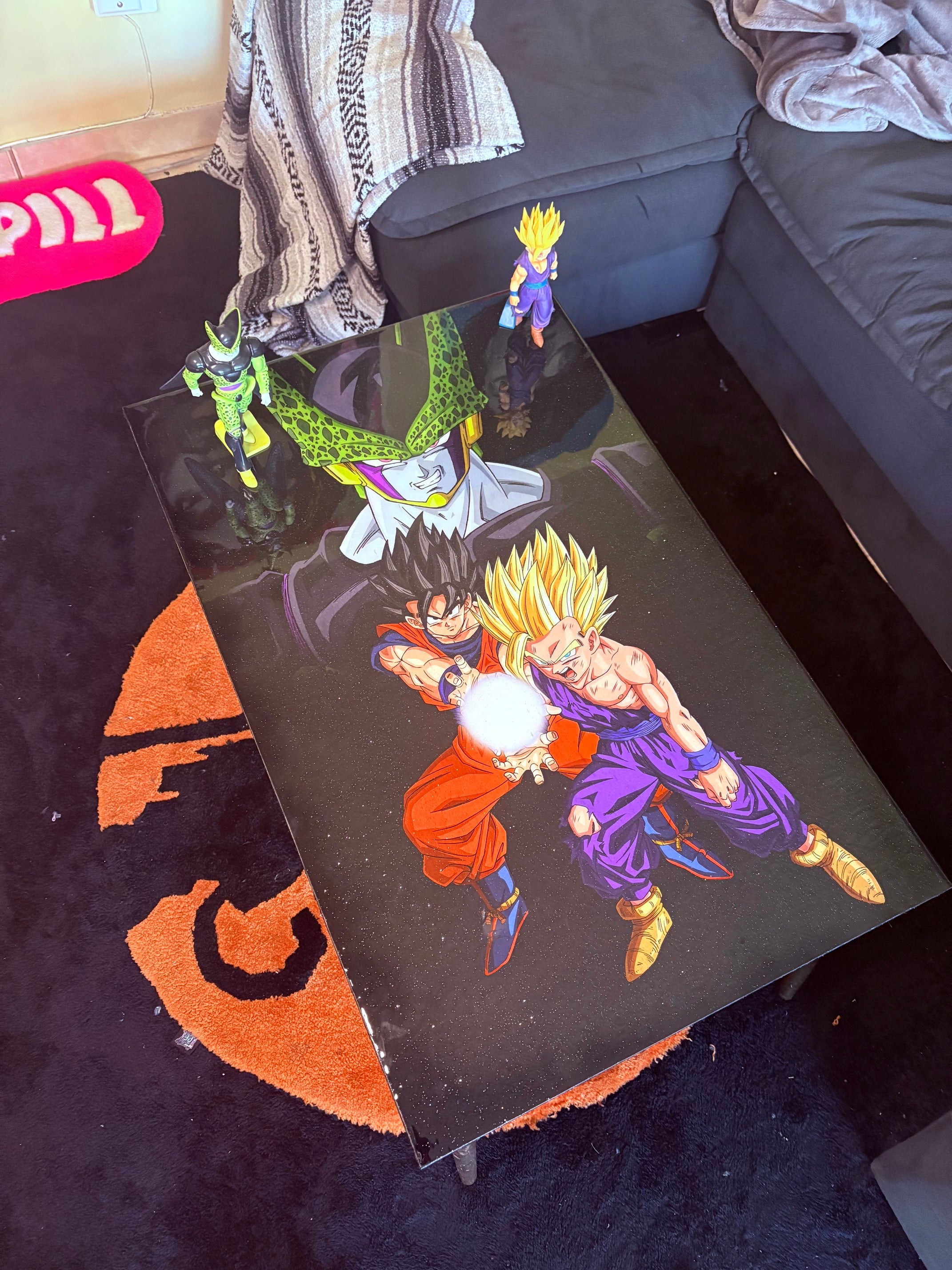 Cell Vs Gohan Coffee Table