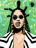 Queen B Different Size Canvases