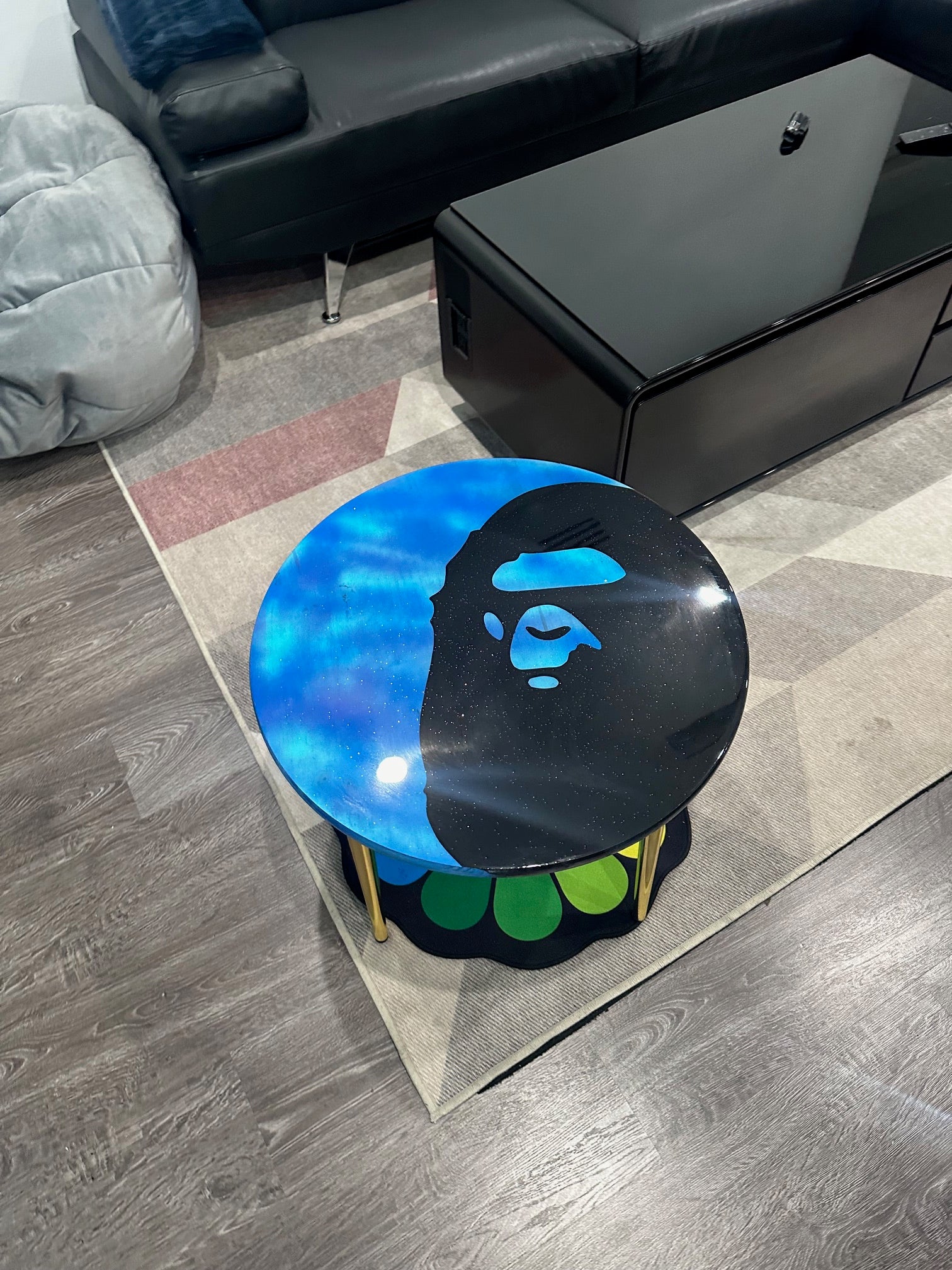 Blue Bape Regular Coffee Table