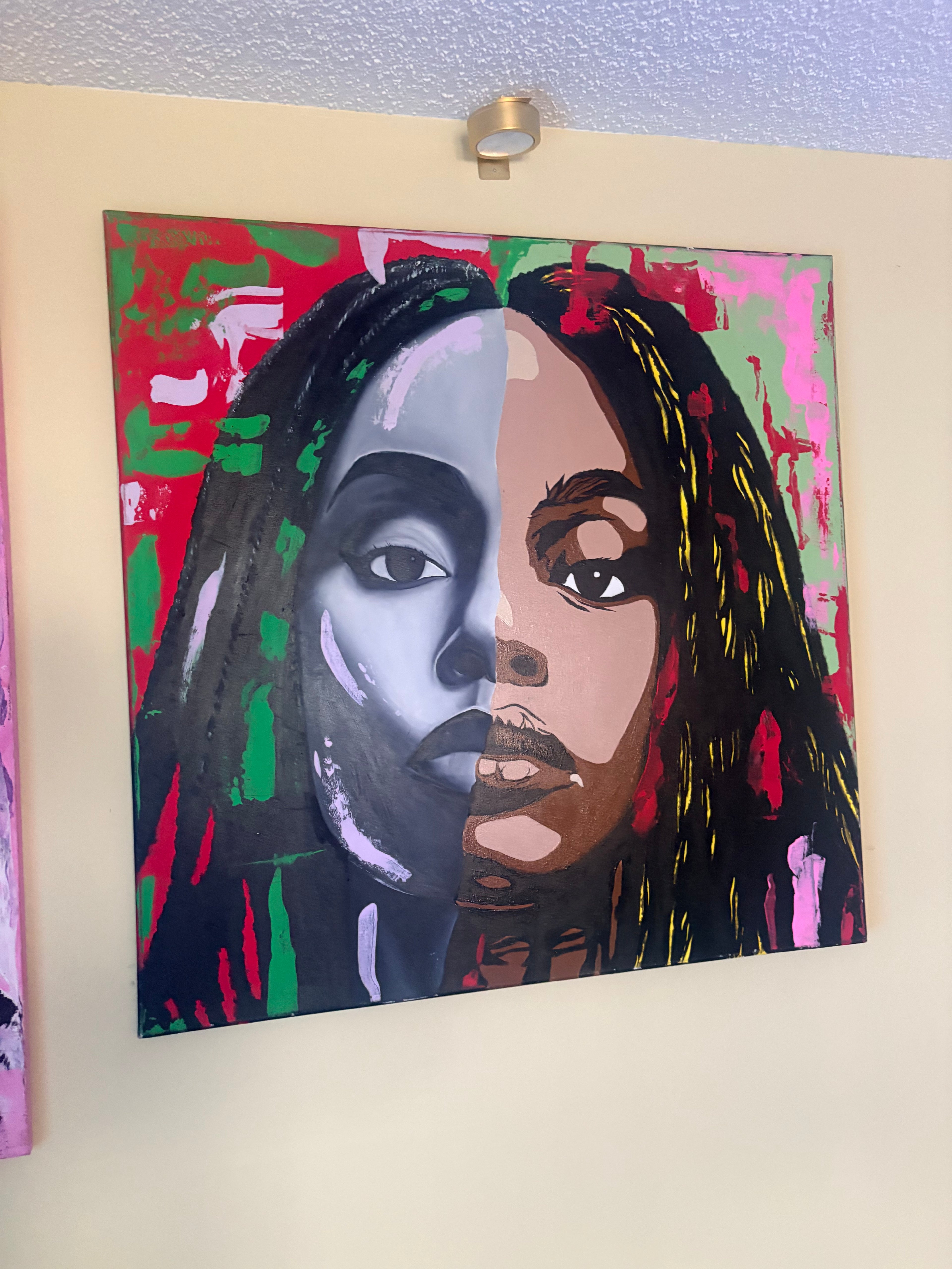 Split 32x32 Canvas