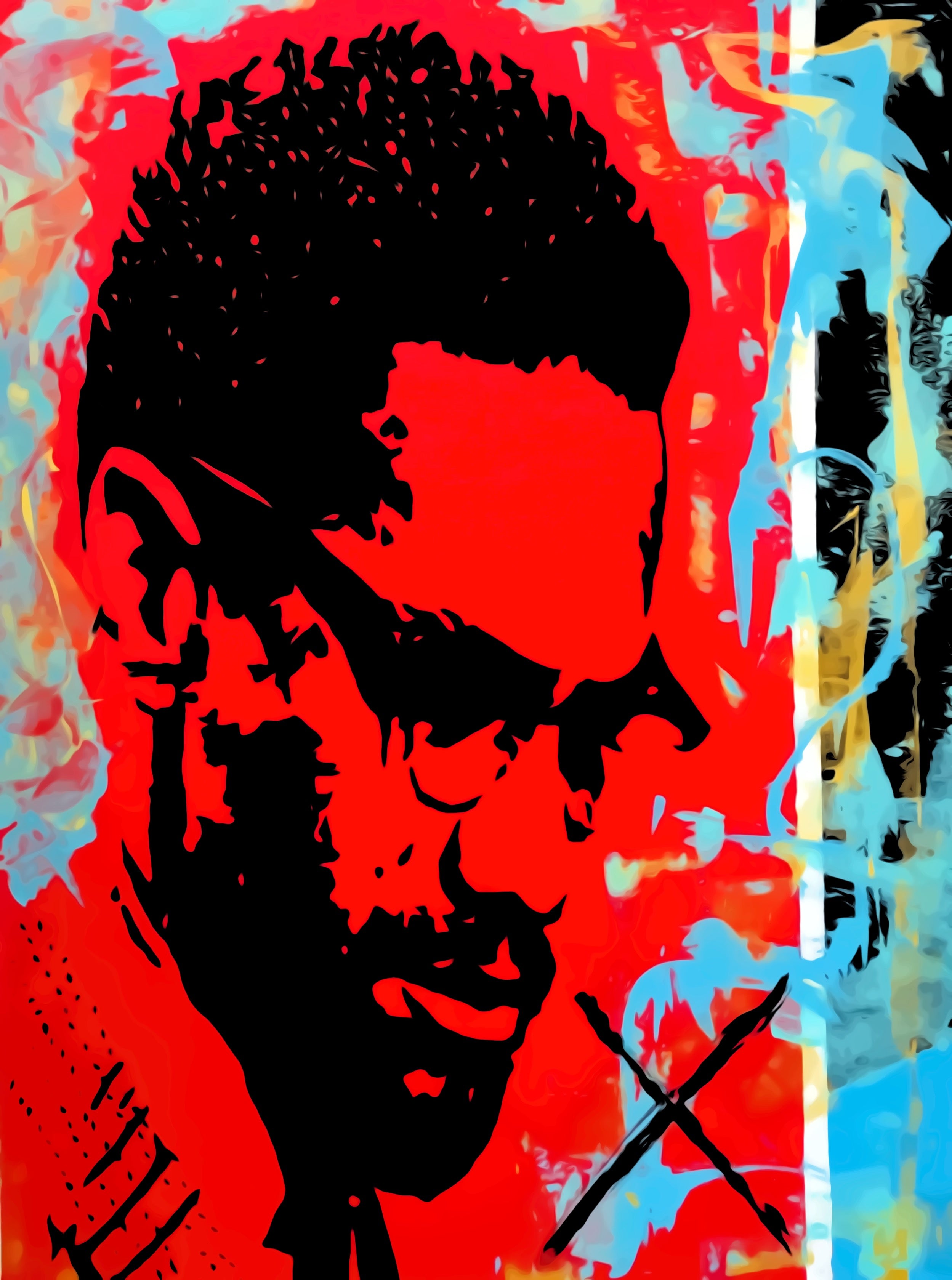 Malcom X Different Size Canvases
