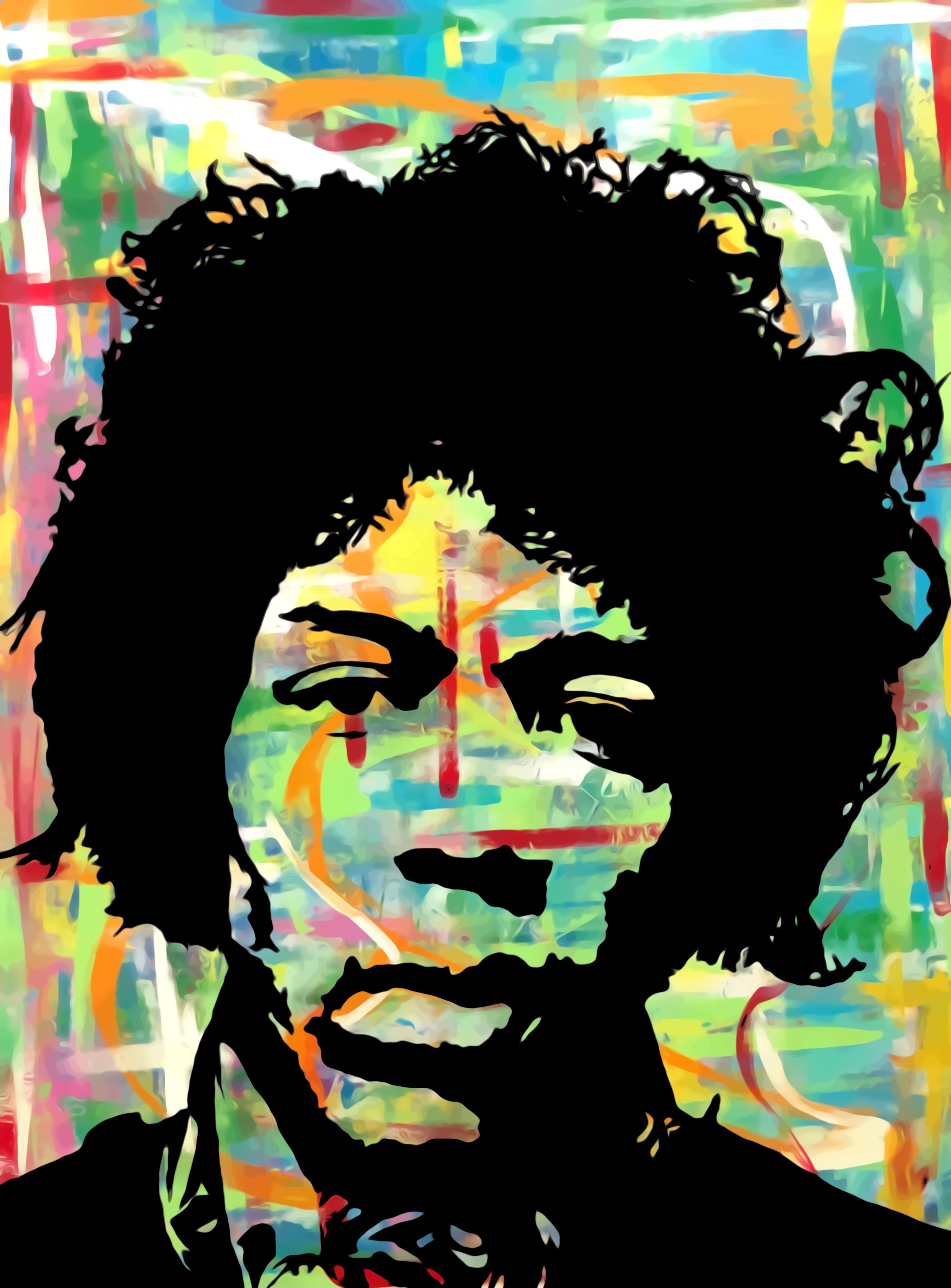 Hendrix Different Size Canvases