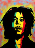 Bob Marley Version 3 Different Size Canvases