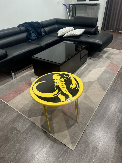 Black Power Ranger Regular Coffee Table
