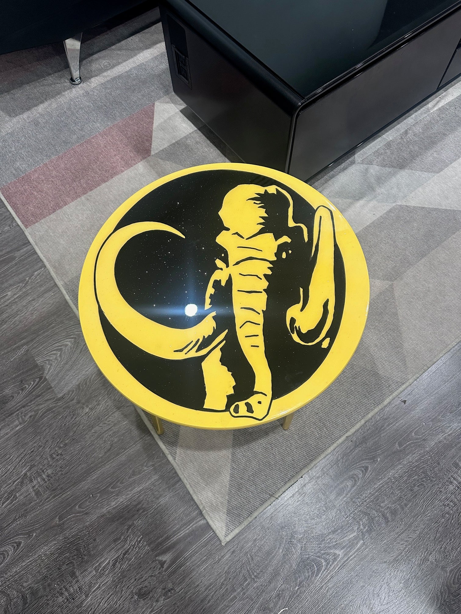 Black Power Ranger Regular Coffee Table
