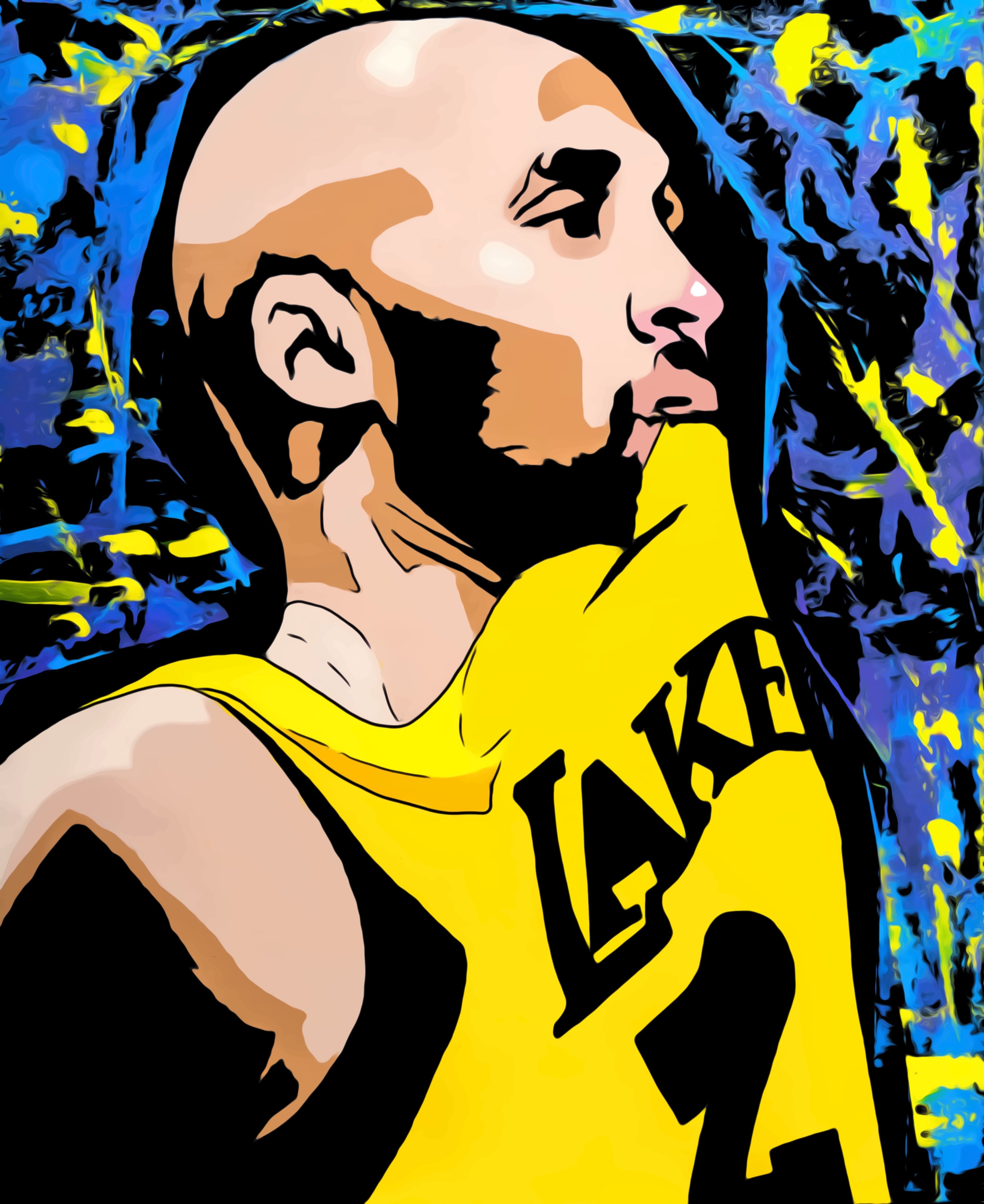 Kobe Version 1 Different Size Canvas
