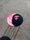 Pink Bape Round Table